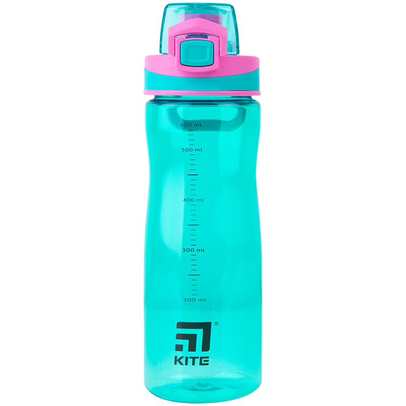 Water bottle Kite K23-395-2, 650 ml, turquoise
