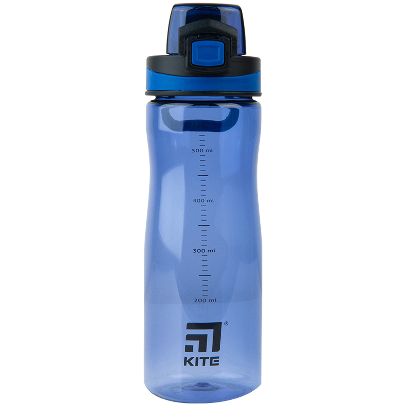 Water bottle Kite K23-395-3, 650 ml, dark blue