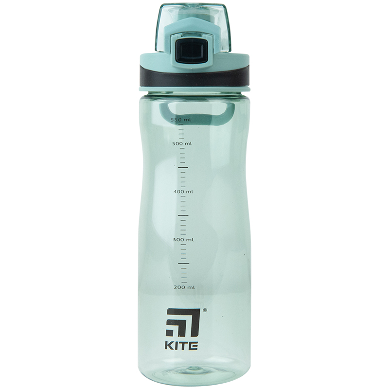 Water bottle Kite K23-395-4, 650 ml, dark green