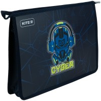 Zipper folder Kite Cyber K23-428-2, A4+