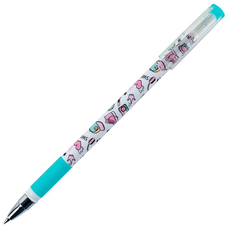 Ballpoint pen Kite Girl Power K24-032-1, blue