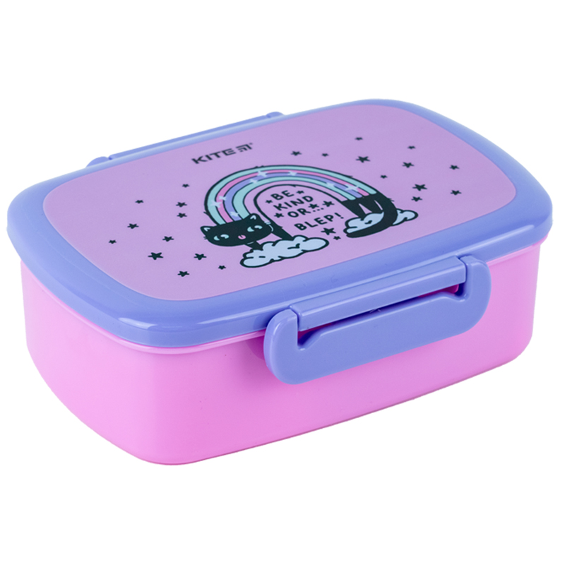 Lunchbox mit Füllung Kite Rainbow Cat K24-163-2, 750 ml