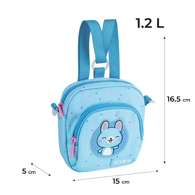 Kinder-Rucksack-Tasche Kite Funny Bunny K24-2620-2