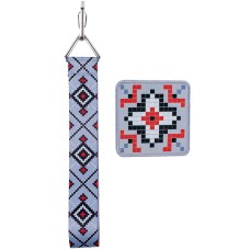 Set of velcro badge and keychain Kite Be Ukraine K24-3010-1, 2 pcs. 1