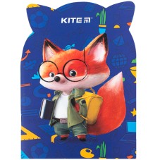 Notizblock Kite Smart fox K24-461-3, 48 Blätter, kariert