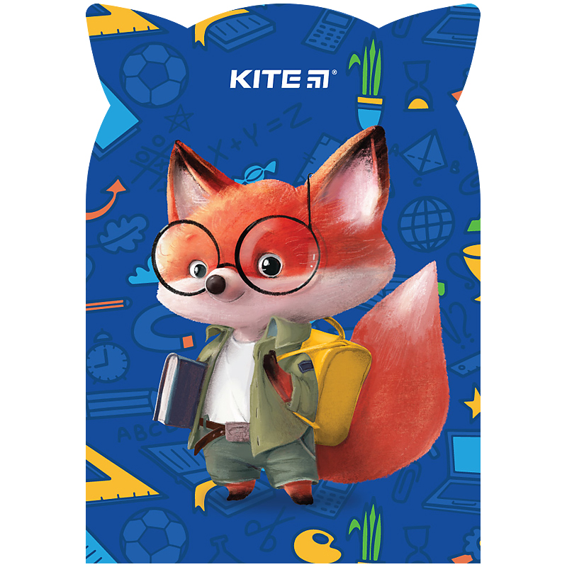 Notepad Kite Smart fox K24-461-3, 48 sheets, squared