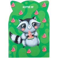 Notepad Kite Tasty racoon K24-461-4, 48 sheets, squared