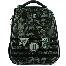 Hard-shaped school backpack Kite Education Air Force K24-531M-3 4