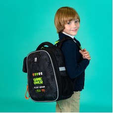 Hard-shaped school backpack Kite Education Game Over K24-531M-6 18