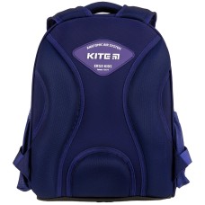 Hard-shaped school backpack Kite Education Check and Hearts K24-555S-1 9