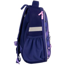 Hard-shaped school backpack Kite Education Check and Hearts K24-555S-1 6