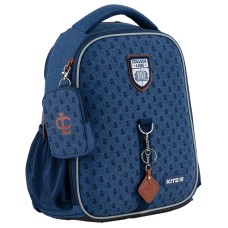 Hard-shaped school backpack Kite Education College Line boy K24-555S-4 3