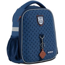 Hard-shaped school backpack Kite Education College Line boy K24-555S-4 4