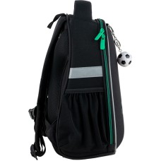 Hard-shaped school backpack Kite Education Football K24-555S-9 5