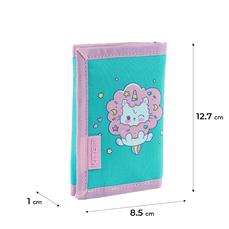 Portemonnaie für Kinder Kite Rainbow Catcorn K24-598-7