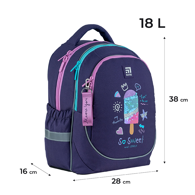 Backpack Kite Education So Sweet K24-700M-6