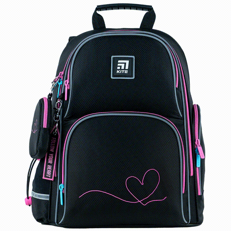 Backpack Kite Education Heart K24-702M-1 (LED)