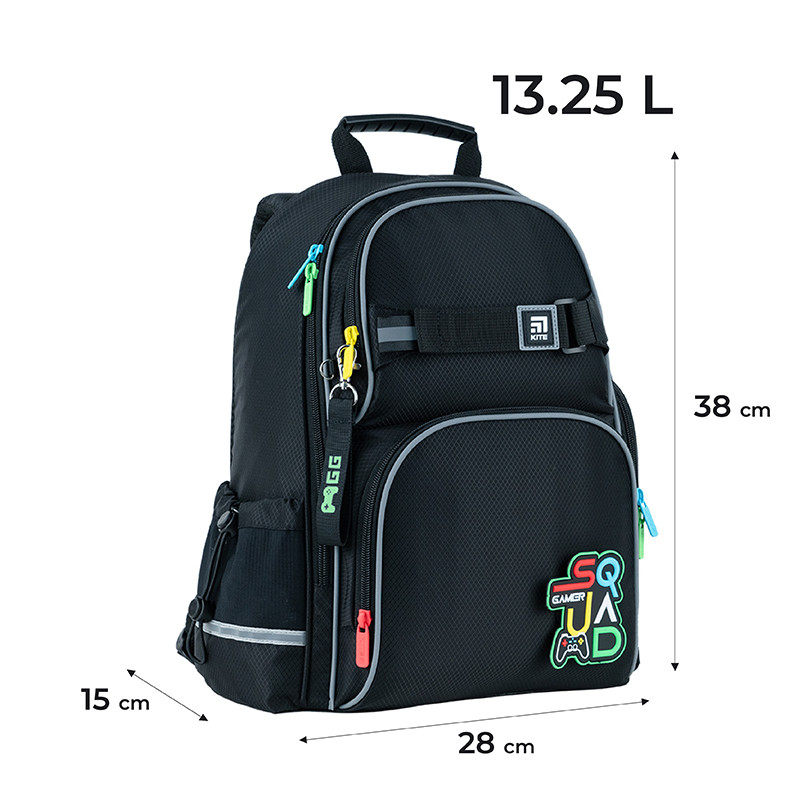 Backpack Kite Education SQUAD K24-702M-3
