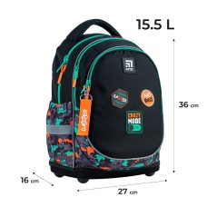 Backpack Kite Education Crazy Mode K24-724S-4 1