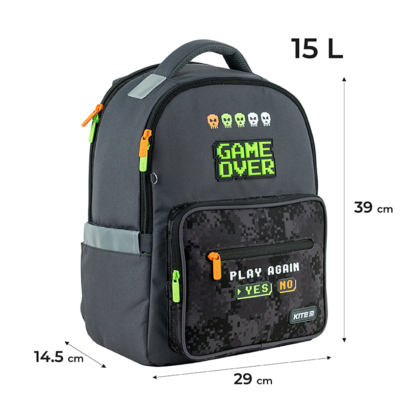Backpack Kite Education Game Over K24-770M-4