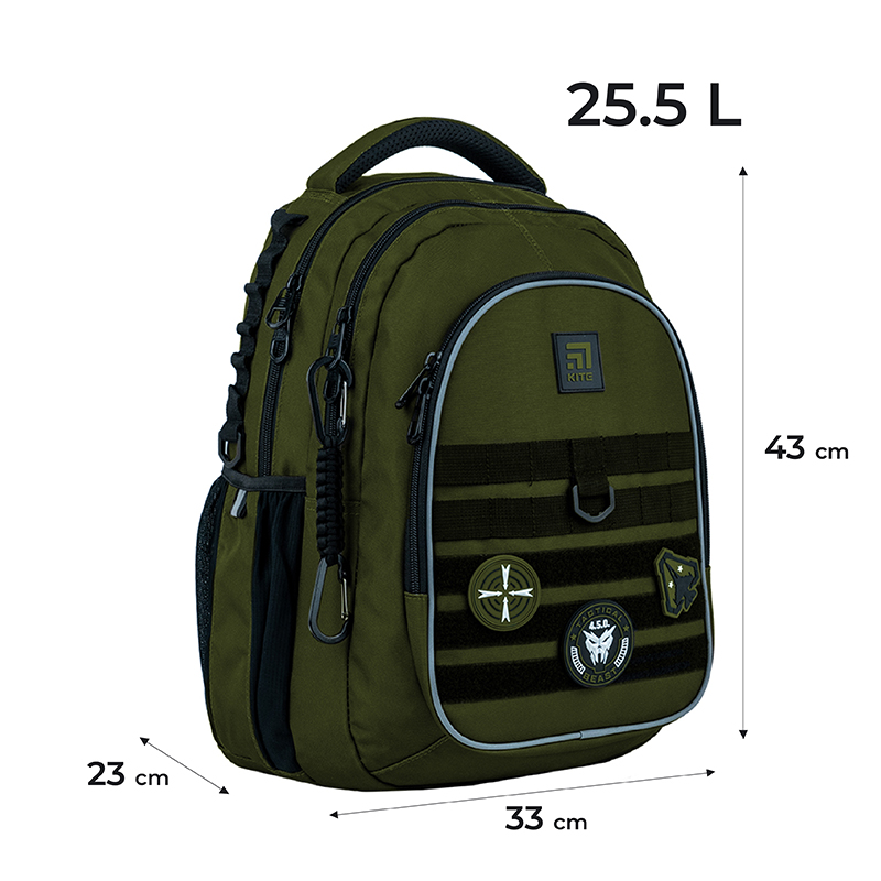 Backpack Kite Education teens K24-8001L-3