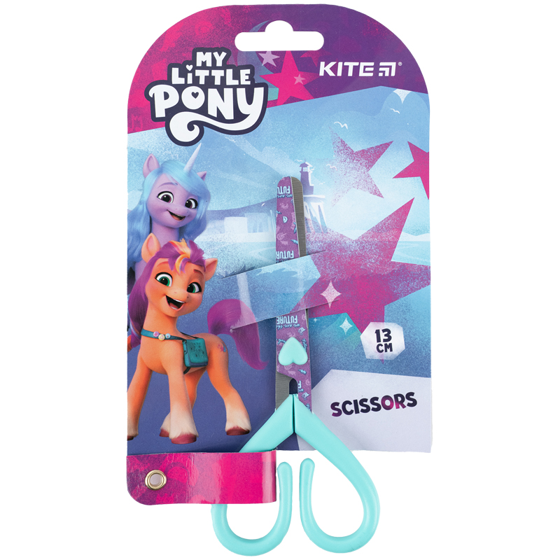 Scissors for children with print on the blade Kite My Little Pony LP23-121, 13 cm