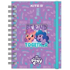 Spiral notebook Kite My Little Pony LP23-229, А6, 80 sheets, squared