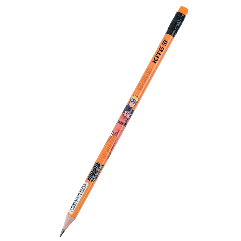 Graphite pencil with eraser Kite Naruto NR23-056