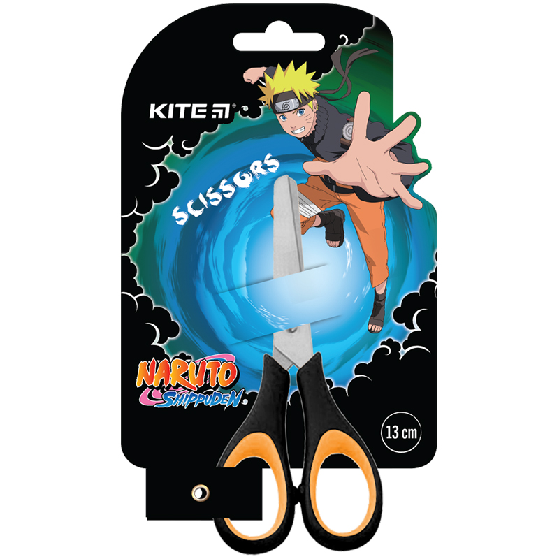 Kinderschere mit Gummieinsatz Kite Naruto NR23-123, 13 сm