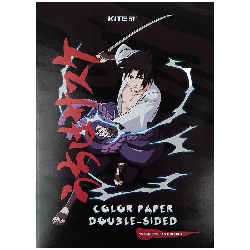 Papier (farbig beidseitig) Kite Naruto NR23-250, А4