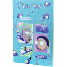 Notebook Kite Rick and Morty RM23-193-2, thermobinder, А5, 64 sheets, blank 1
