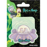 Sticky notes Kite Rick and Morty RM23-298-1, 70х70 mm, 50 sheets