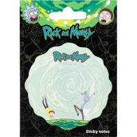 Sticky notes Kite Rick and Morty RM23-298-2, 70х70 mm, 50 sheets