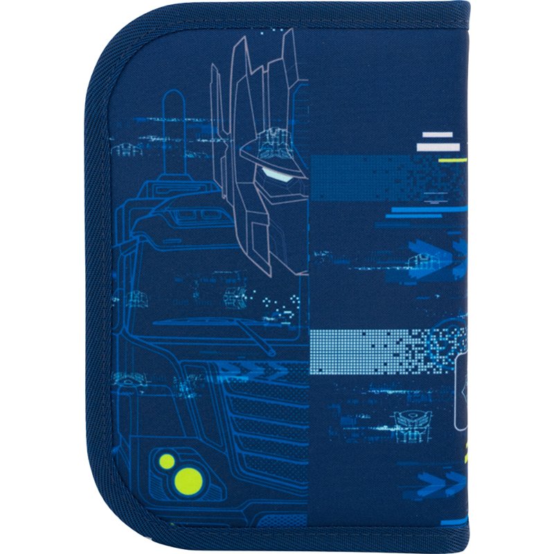 Pencil case Kite Transformers TF22-622, 1 compartment, 2 folds