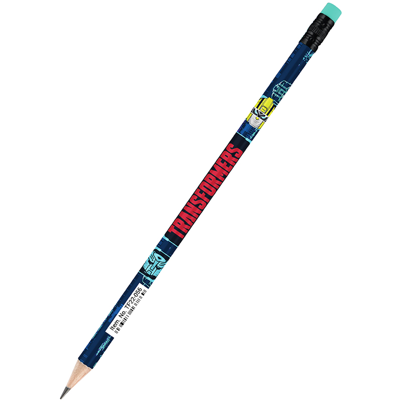 Graphite pencil with eraser Kite Transformers TF23-056