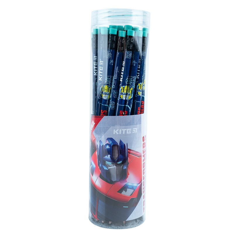 Graphite pencil with eraser Kite Transformers TF23-056