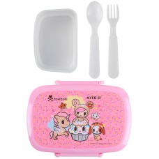 Lunchbox with fork and spoon Kite tokidoki TK22-163, 750 ml  3