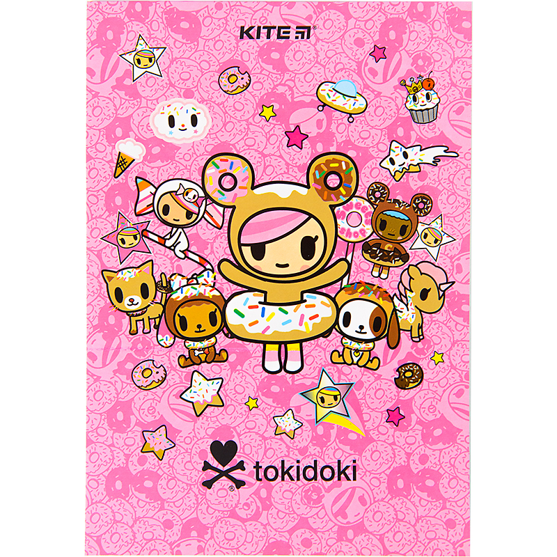 Notizblock Kite tokidoki TK22-194-3, A5, 50 Blätter, kariert