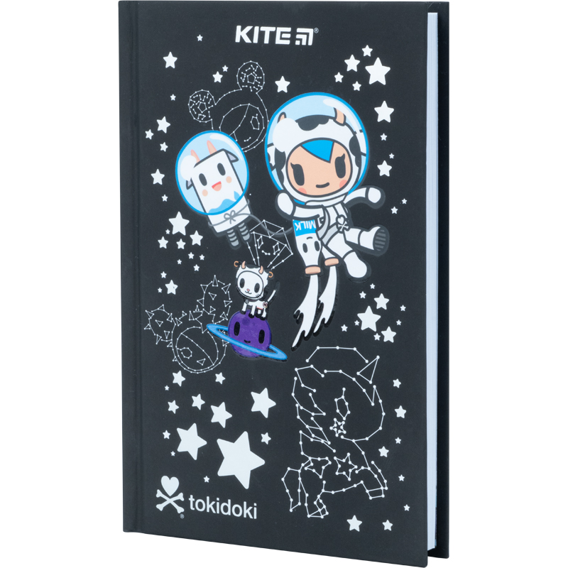 Notebook Kite tokidoki TK22-199-1, hard cover, А6, 80 sheets, squared