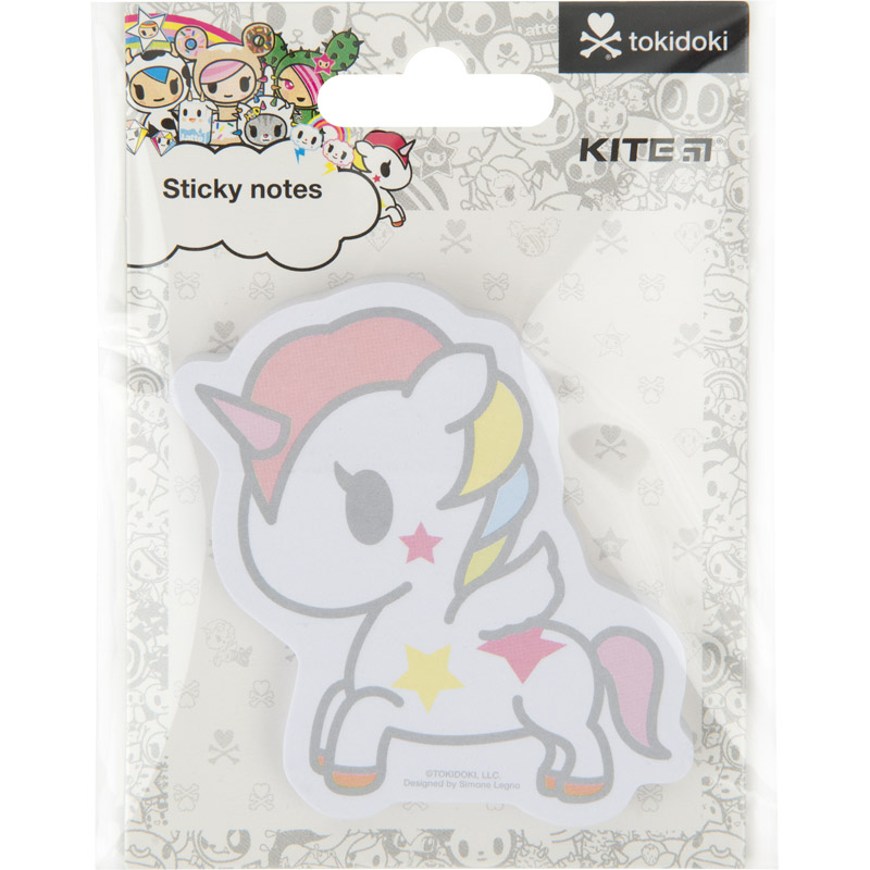 Sticky notes Kite tokidoki TK22-298-1, 70х70 mm, 50 sheets