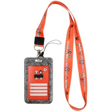 Name badge Kite tokidoki TK22-450-2, slide-to-open, with accessories, gray 2