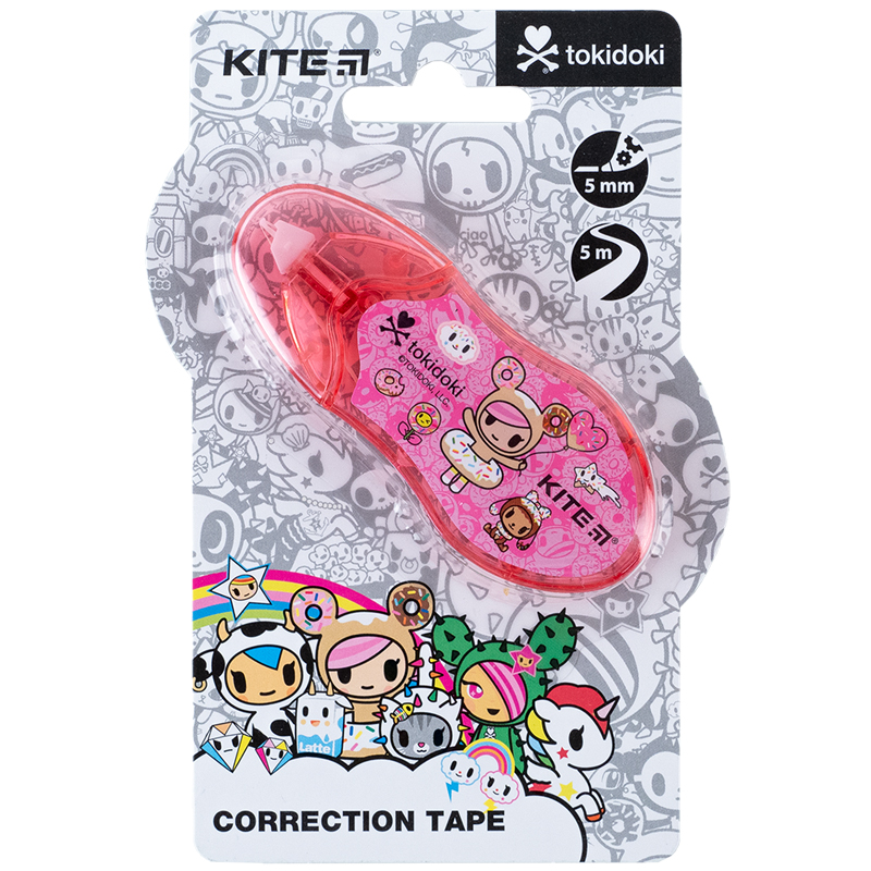 Correction tape Kite tokidoki TK24-006, 5mm * 5m