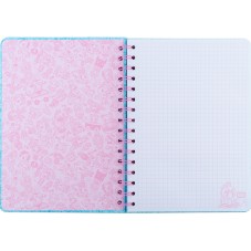 Spiral notebook tokidoki TK24-190, A5, 80 sheets, squared