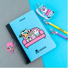 Notebook and page clip Kite tokidoki TK24-192, А5, 60 sheets, squared  4
