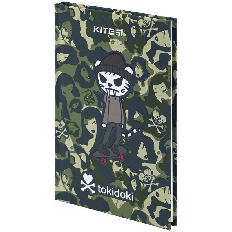 Notebook Kite tokidoki TK24-199-2, hard cover, А6, 80 sheets, squared