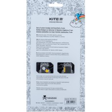 Set aus Klettabzeichen und Schlüsselanhänger Kite tokidoki TK24-3010-2, 2 Stück 8