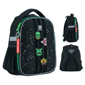 Hard-shaped school backpack Kite Education UFO K24-555S-7